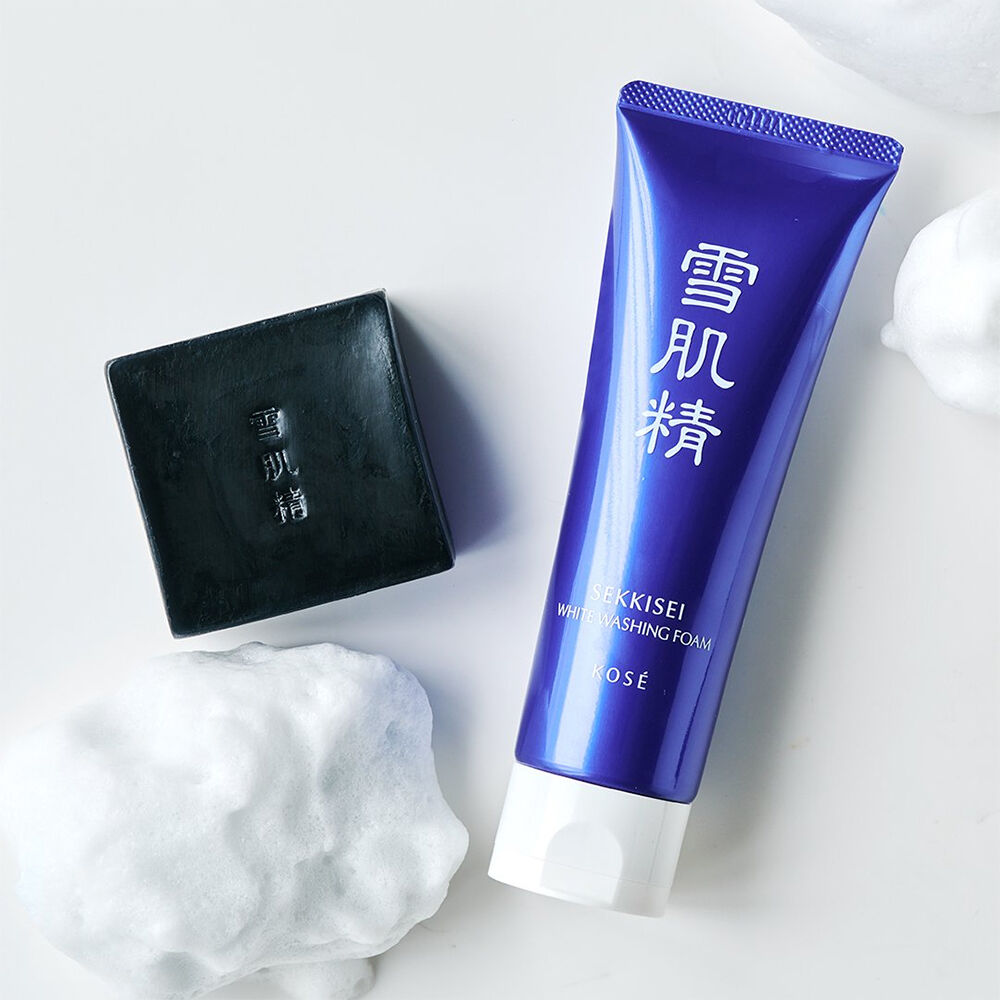 Kose Sekkisei White Washing Foam 130g. โฟมล้างหน้าฟองโฟมเนียนนุ่ม (1หลอด)