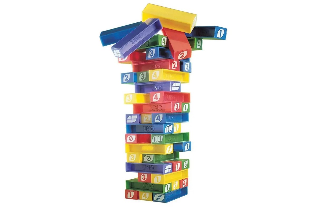 เกมตึกถล่ม Uno Stacko