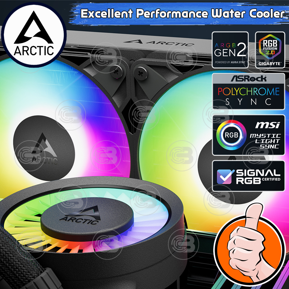 [CoolBlasterThai] ARCTIC Liquid Freezer III Pro 240 A-RGB Black (All-In-One CPU Water Cooler) (LGA1851/1700/AM5/AM4)