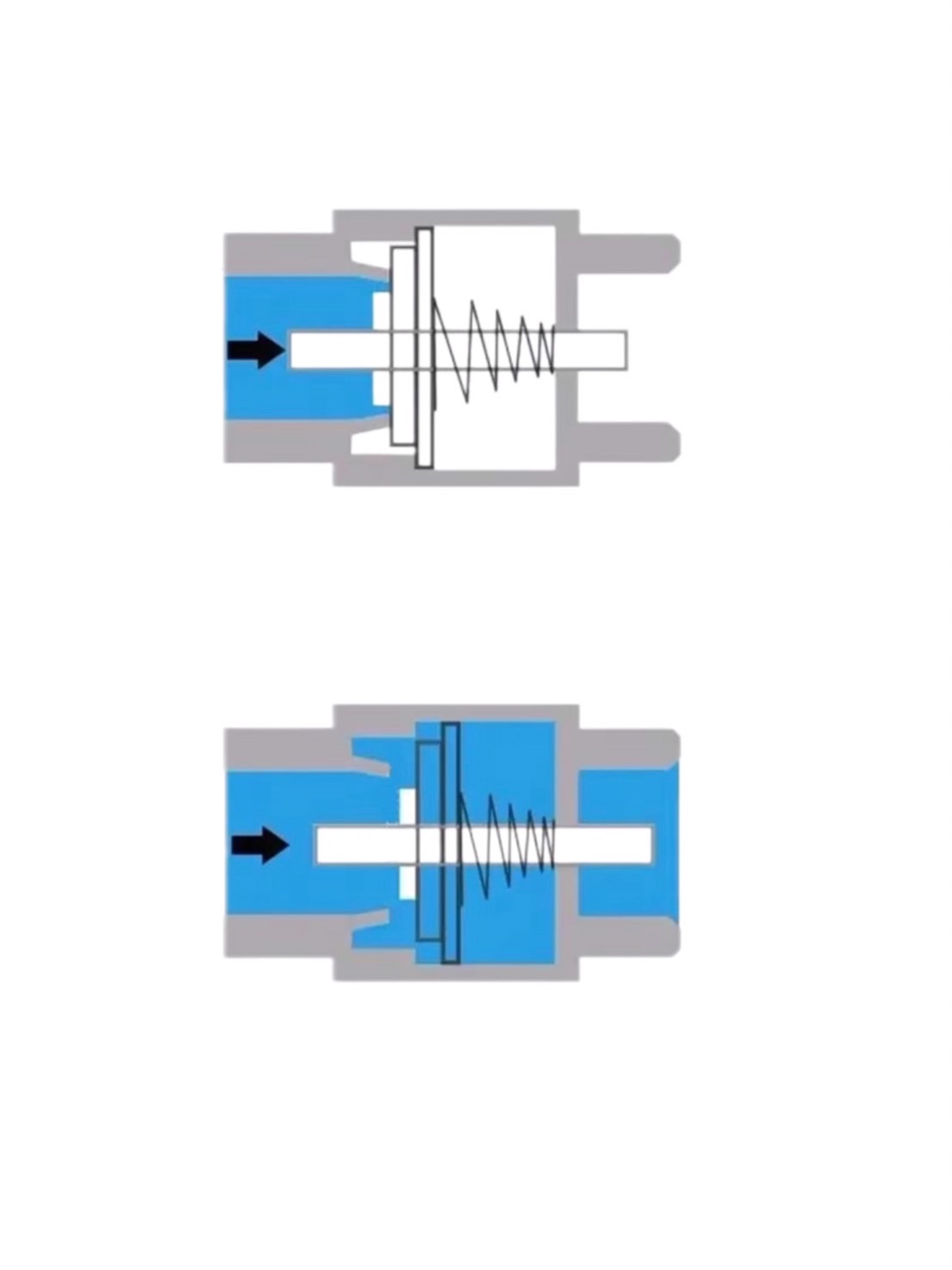 เช็ควาล์วกันกลับทองเหลือง ขนาด 1/2 นิ้ว เกลียวใน-ใน ( Brass Check Valve 1/2" Female to Female Thread )#00006