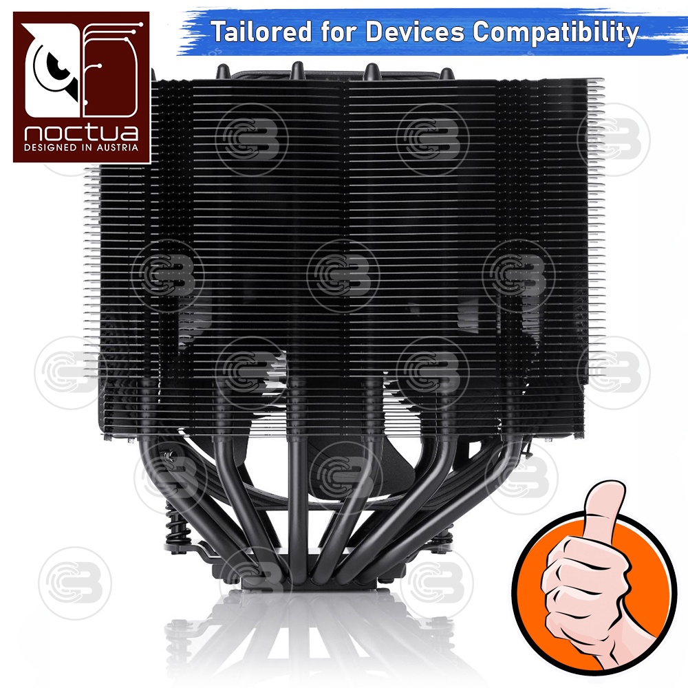 [CoolBlasterThai] Noctua NH-D15S chromax.black Heat Sink CPU Cooler (AM5/LGA1851 Ready) ประกัน 6 ปี