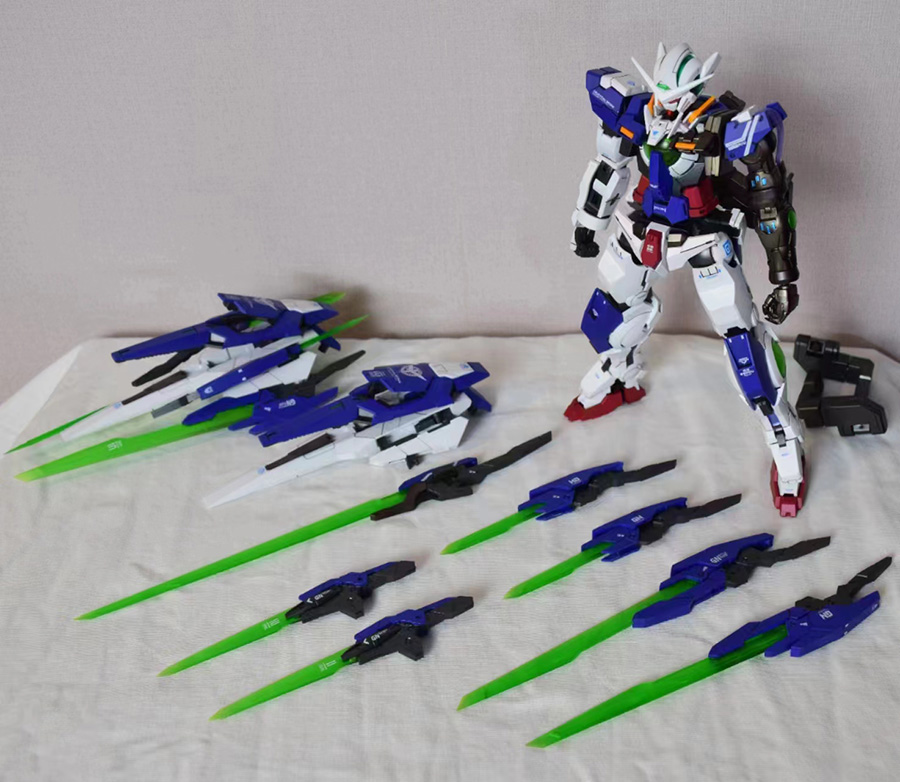 Dada Model MG Exia R4 + Extra Shield and Weapon Set