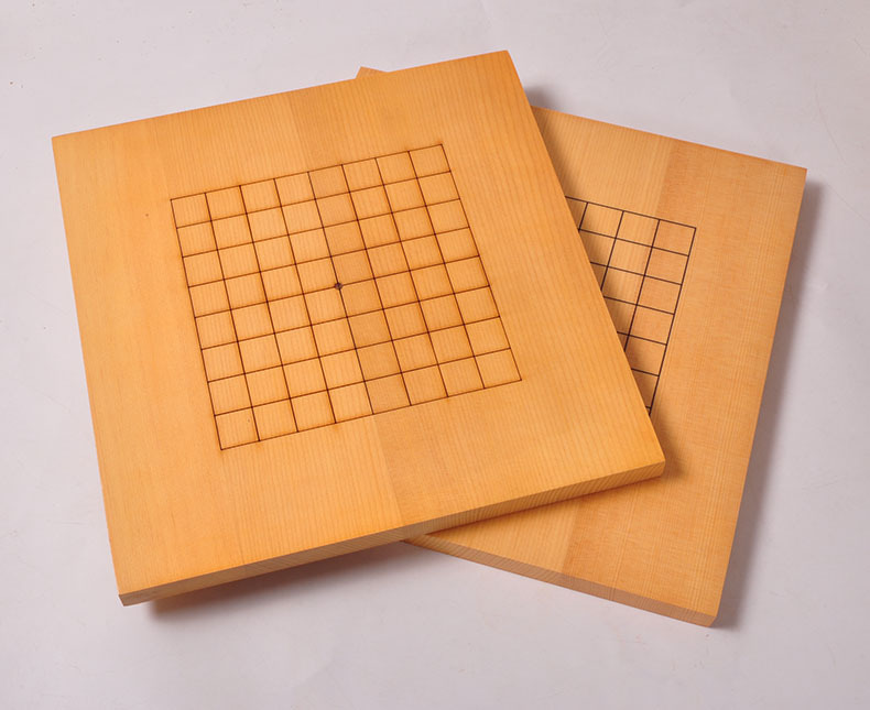 กระดานหมากล้อมไม้Torreya 9/13 เส้น