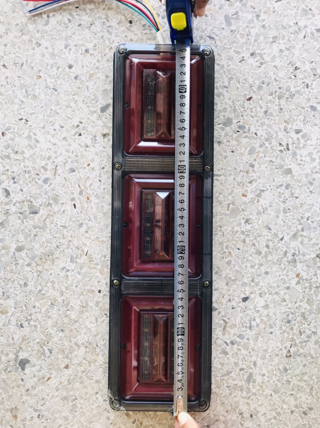 ไฟท้ายรถบรรทุก LED 24 โวลต์ #3007