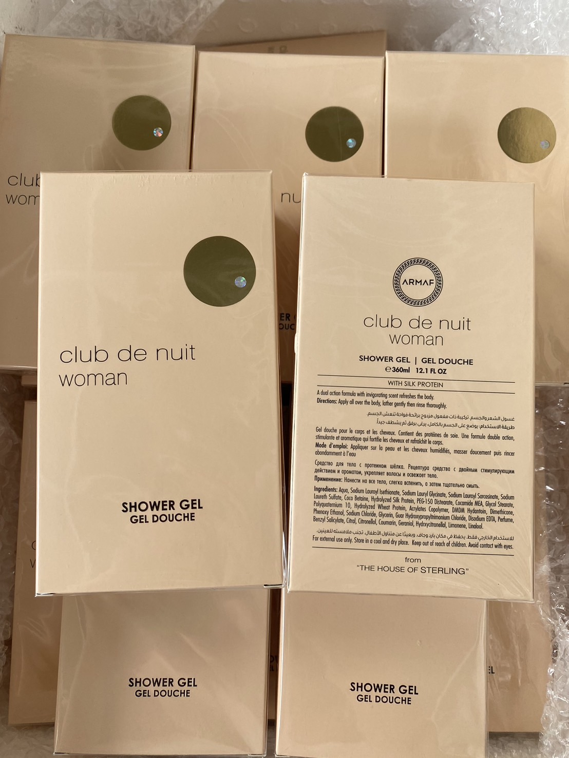 เจลอาบน้ำ Armaf Club de nuit Women Shower Gel 360ml.