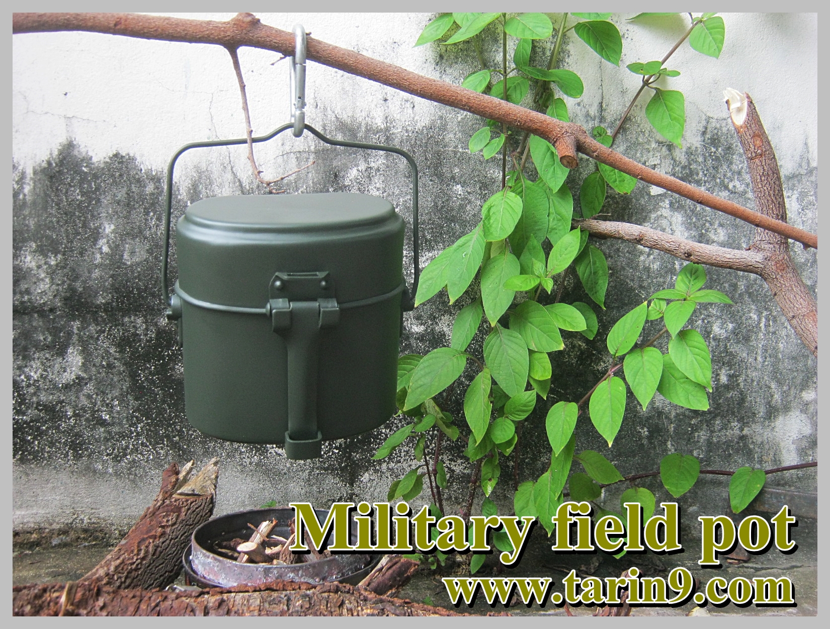 Army field pots, หม้อสนาม ผลิตใหม่ German design,