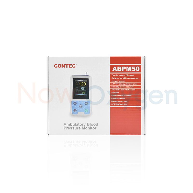 เครื่องวัดความดันอัตโนมัติแบบ Full-time Contec รุ่น ABPM50 ประกันศูนย์ไทย 1 ปี