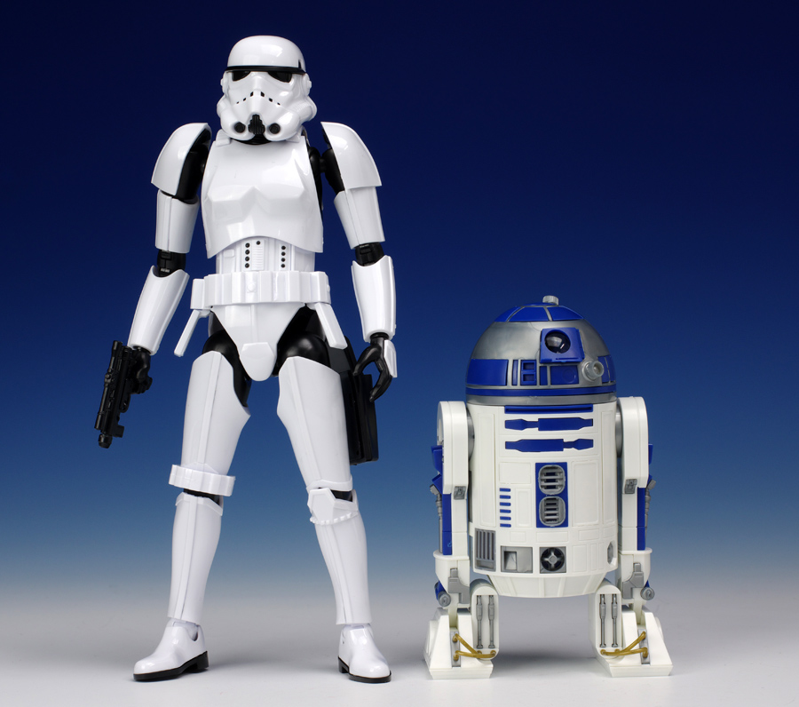 1/12 R2-D2 & R5-D4 BANDAI - Star Wars