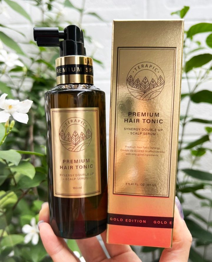 Terapic Premium Total Hair Tonic 150ml. เซรั่มสเปรย์จากเกาหลี แก้ผมร่วง ผมบาง