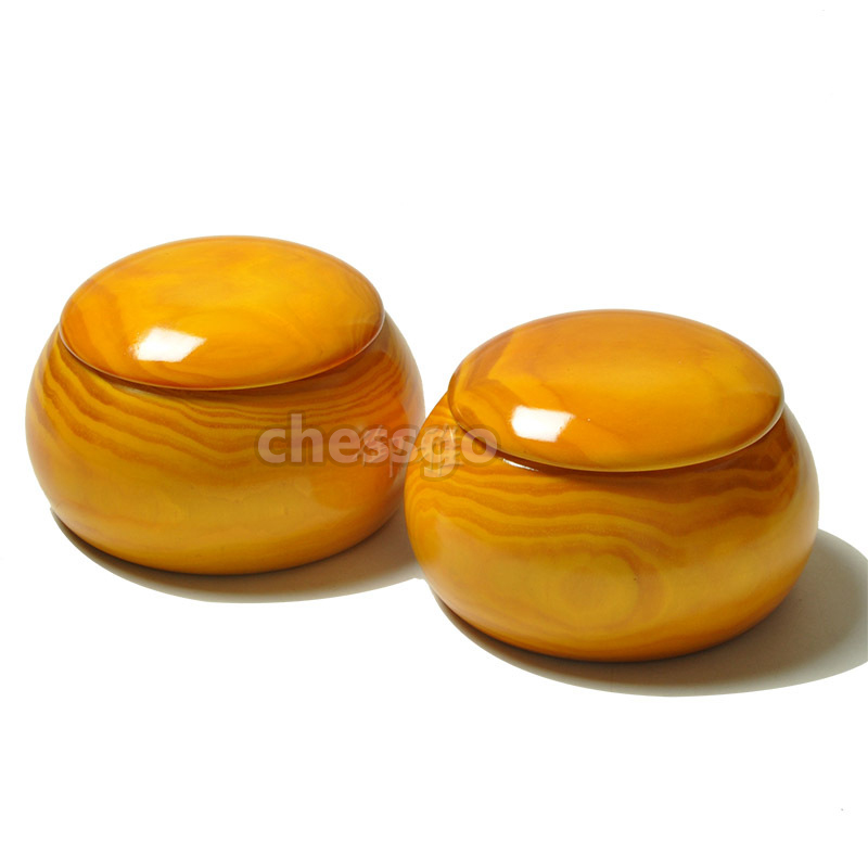 โถหมากล้อมไม้สปรูซ spruce (2ใบ)