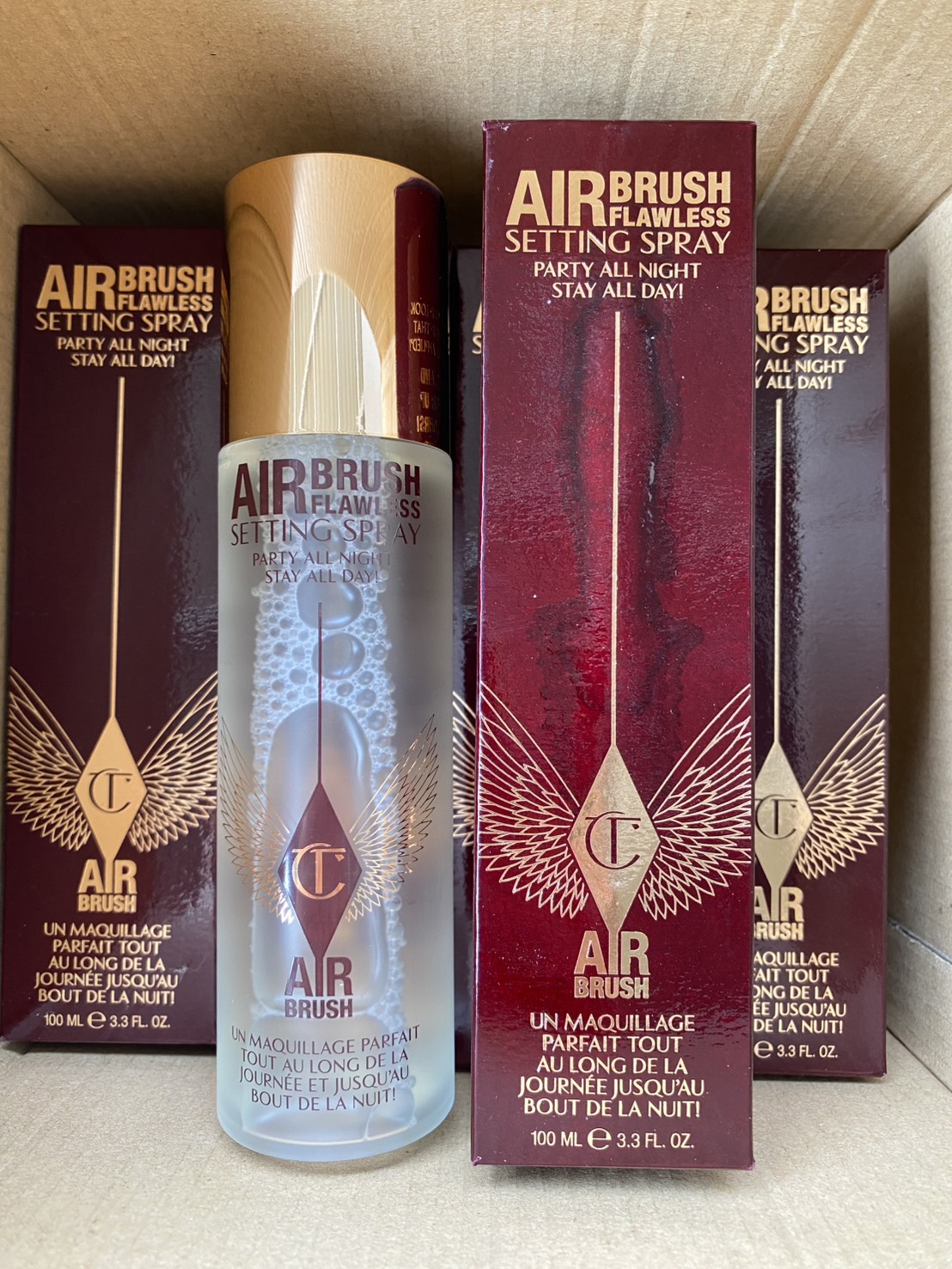 Charlotte Tilbury Airbrush Flawless Setting Spray 100ml. สเปรย์ล็อกเมคอัพ
