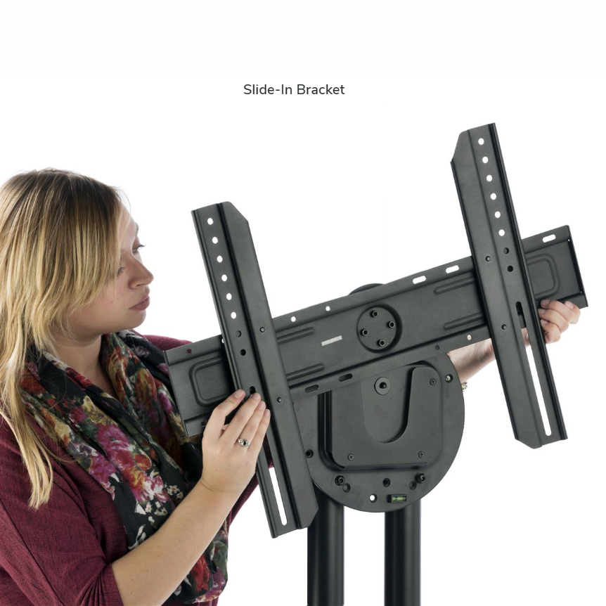 ขาตั้งทีวี ENIX-RT 360° Rotate Flat Panel TV Stand Cart for 37"-70" Max VESA 600 x 400 mm, Weight Capacity 50 kg.