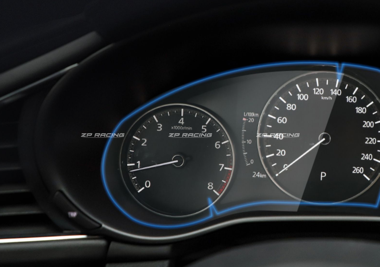 ฟิล์มกันรอยเรือนไมล์ Mazda 3