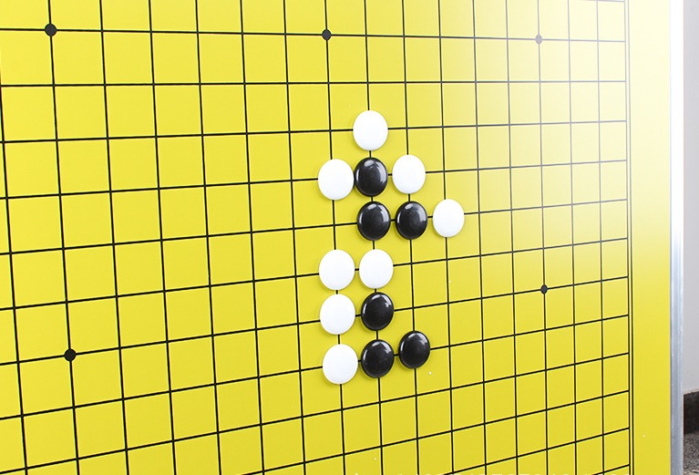 เม็ดหมากล้อมแม่เหล็ก40# (สำหรับกระดานสาธิตหมากล้อม)