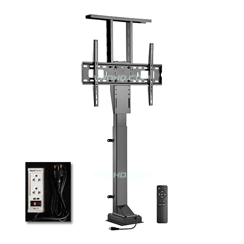 Metalnic New! M2000-D2 ขาตั้งทีวีขนาด 37-65 นิ้ว Max VESA 600x400mm., Weight Capacity 50 Kg., ปรับยกจอขึ้น-ลง ด้วยมอเตอร์ไฟฟ้า สำหรับงานติดตั้งซ่อนในตู้เอนกประสงค์ หรือตู้คาบิเนต (ราคาไม่รวมตู้) รับประกันมอเตอร์ 1 ปี