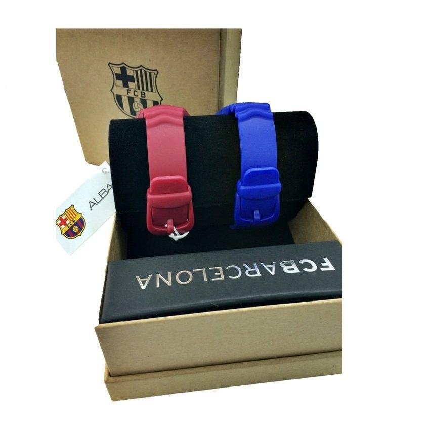 ALBA นาฬิกาข้อมือผู้ชาย สีเลือดหมู สายยาง รุ่น ALBA FC BARCELONA ARX001X1