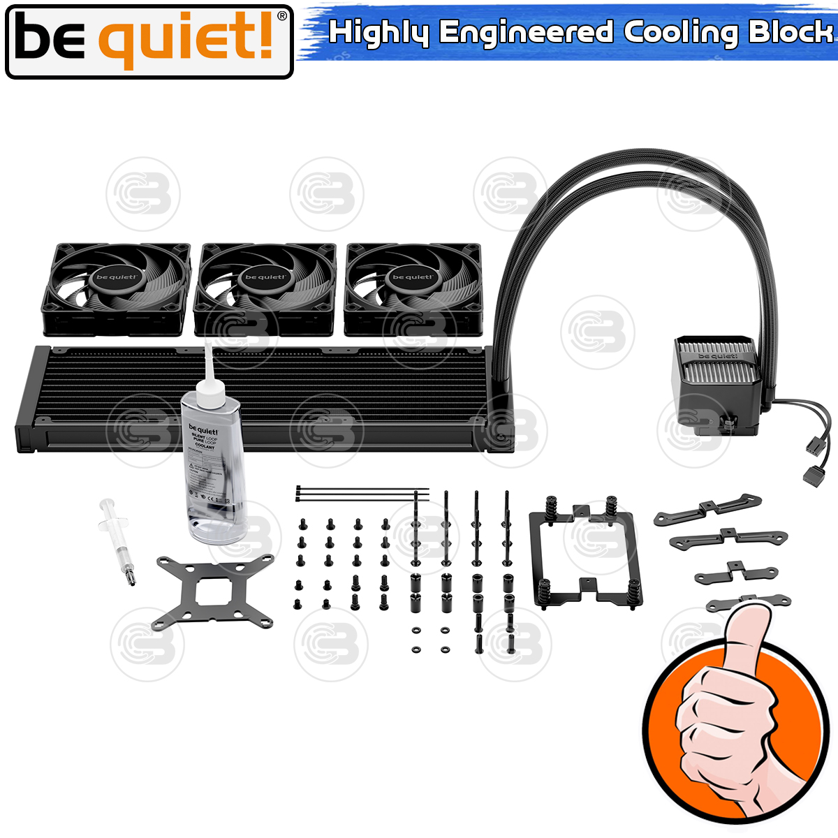 [CoolBlasterThai] Be Quiet Silent Loop 360 AIO Water Cooling CPU Cooler (AM5/LGA1851 Ready) (BW022) ประกัน 3 ปี