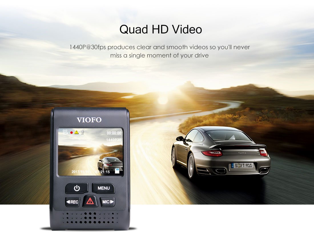 กล้องติดรถยนต์ VIOFO A119 PRO