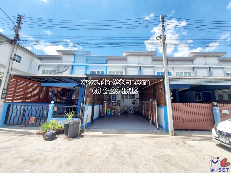 ขายทาวน์โฮม ถนนเมน ต้นโครงการ ย่าน วัดเพลินเพชร ไร่ขิง กระทุ่มล้ม เพชรเกษม พุทธมณฑลสาย 5 : ม.แกรนด์วิลเลจ 2 : 2 ชั้น 27.6 ตร.วา