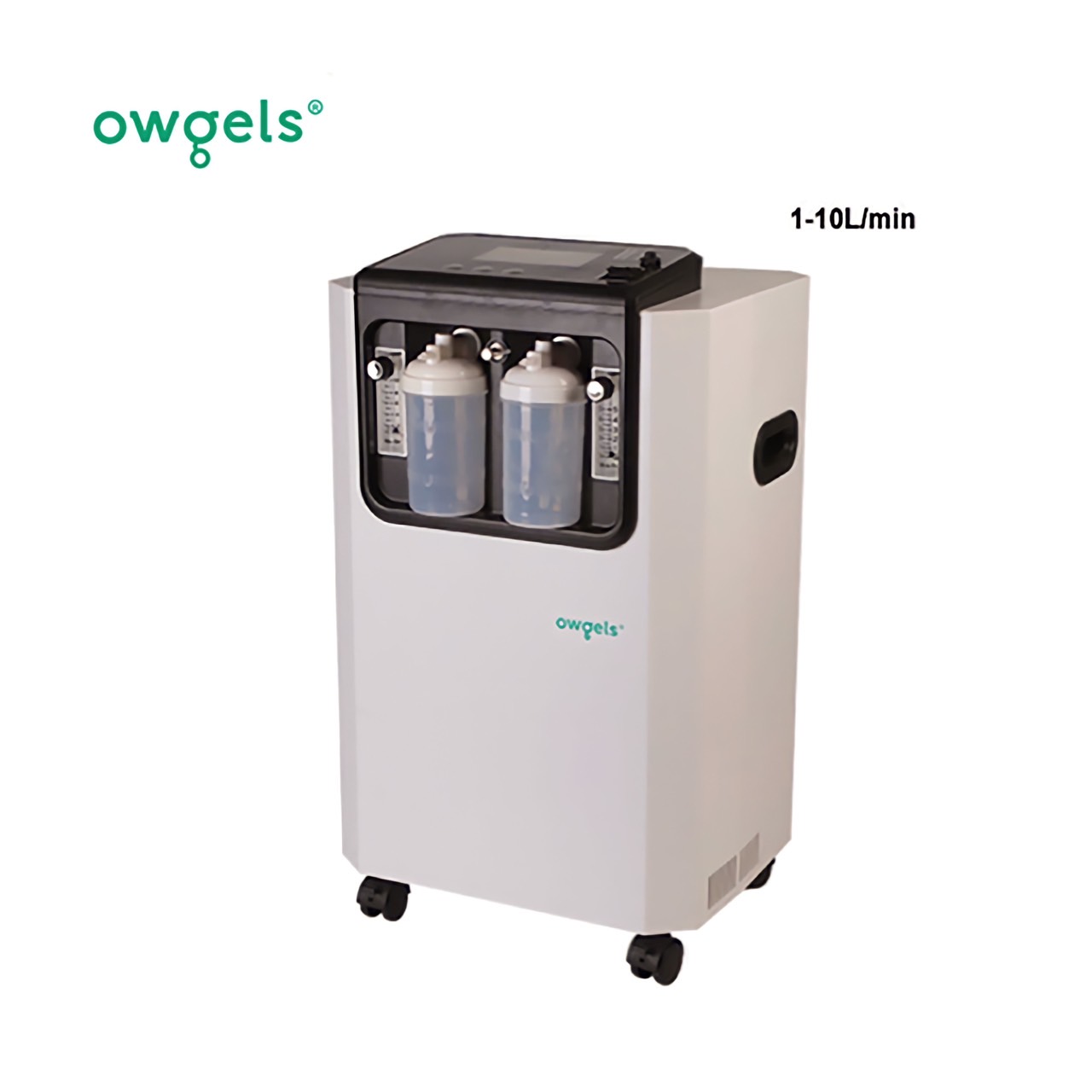 เครื่องเพิ่มความเข้มข้นของออกซิเจน 10 ลิตร ชนิดพ่นละอองยาได้ ยี่ห้อ Owgels รุ่น OZ-5-01GW0