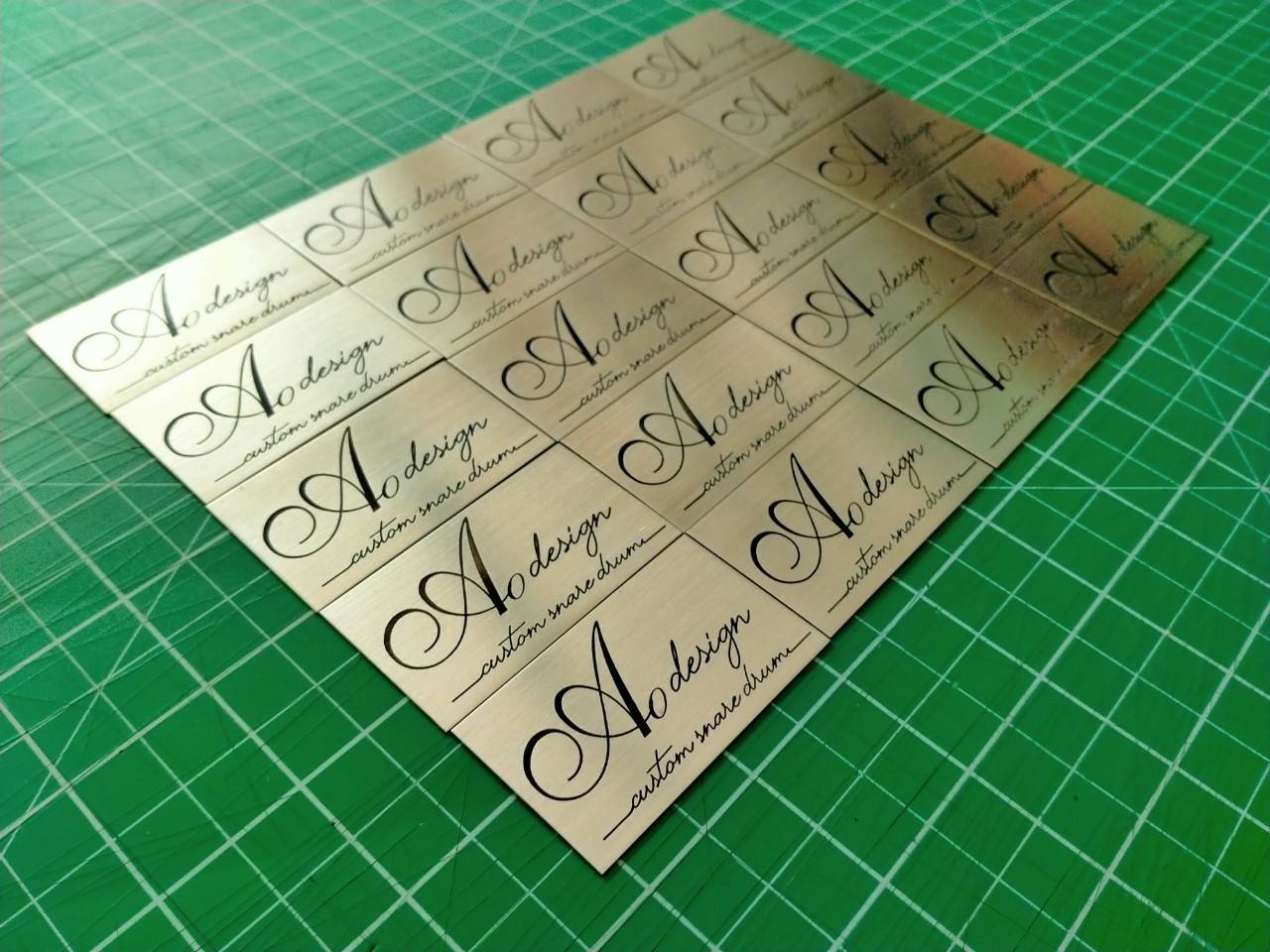 ป้ายสแตนเลสกัดกรด - Ao derign