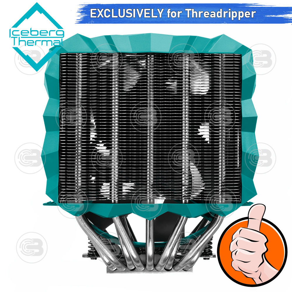 [CoolBlasterThai] Iceberg Thermal IceSLEET X9 Dual TR Dual Tower CPU Cooler with A-RGB ประกัน 2 ปี