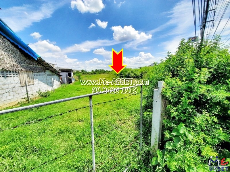 ขายที่ดินถมแล้ว ริมถนนเพชรเกษม ย่าน ธรรมศาลา เมืองนครปฐม : ใกล้นิสสันเอราวัณนครปฐม : เนื้อที่รวม 180 ตร.วา มี 3 แปลงติดกัน แบ่งขายได้