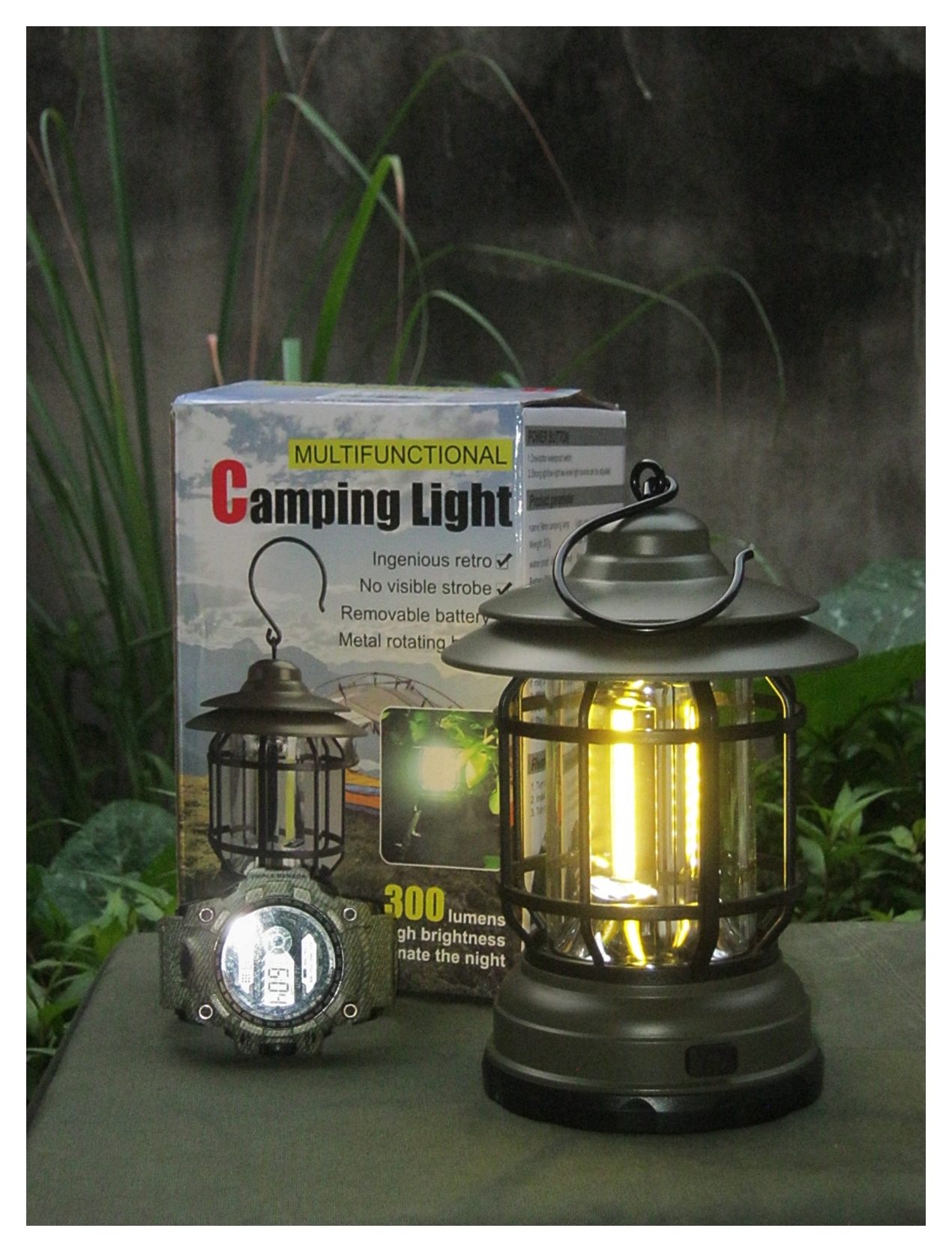 Vintage lantern ตะเกียงแคมปิ้ง LE-D