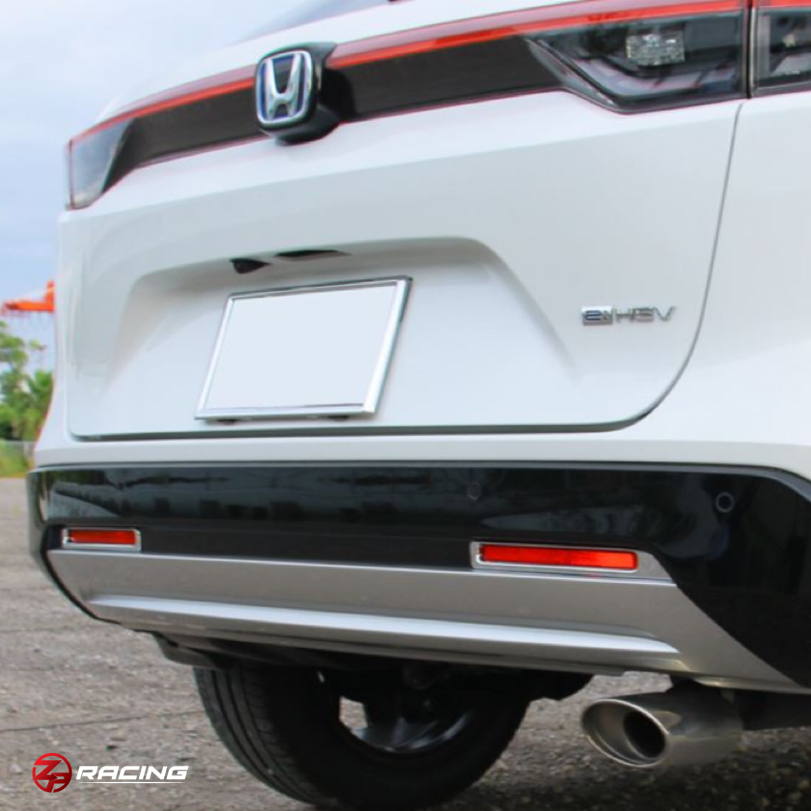 ครอบไฟทับทิมท้าย Honda HR-V e:HEV (RV) โครเมียม