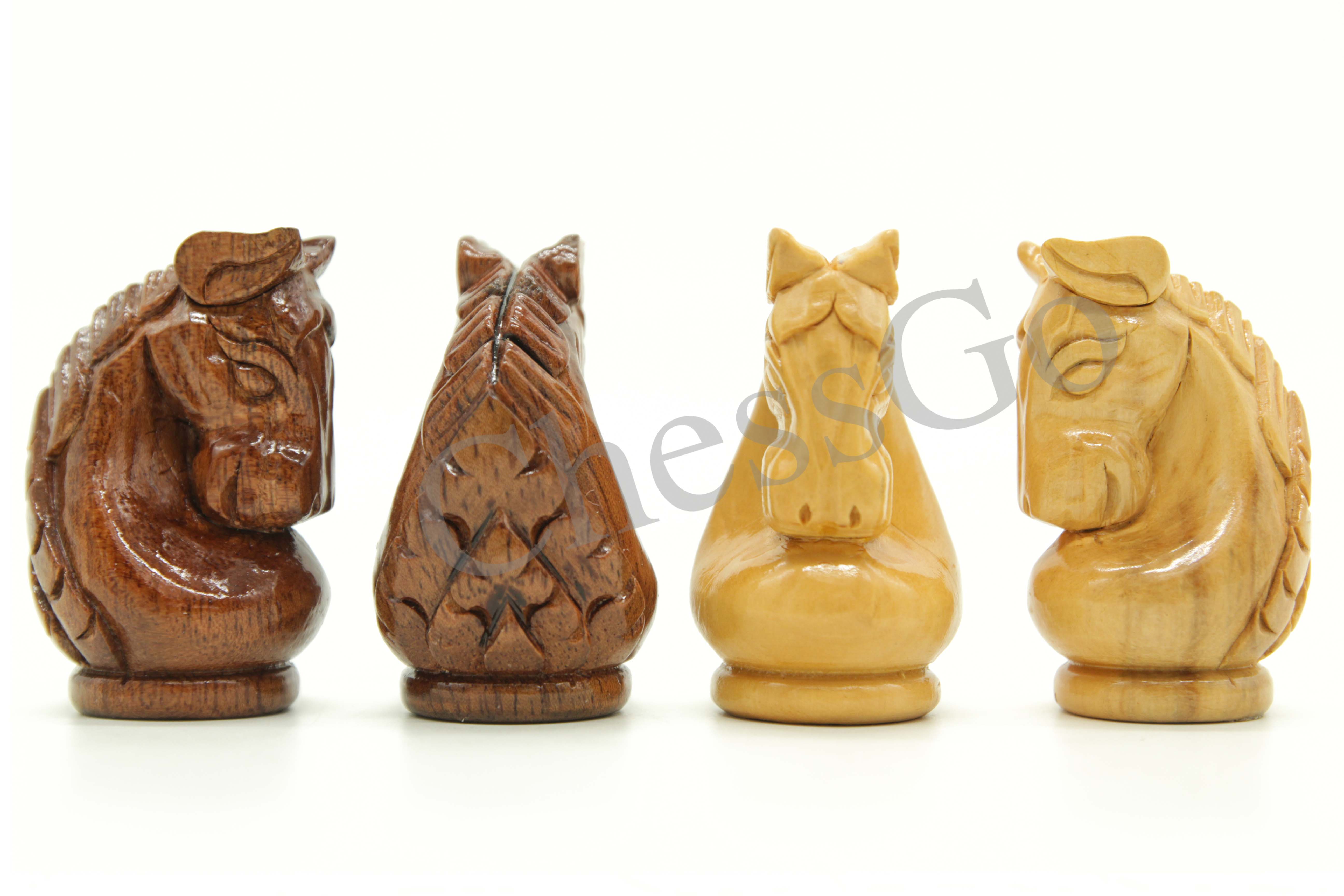 หมากรุกไทยไม้รุ่นหงส์มังกร