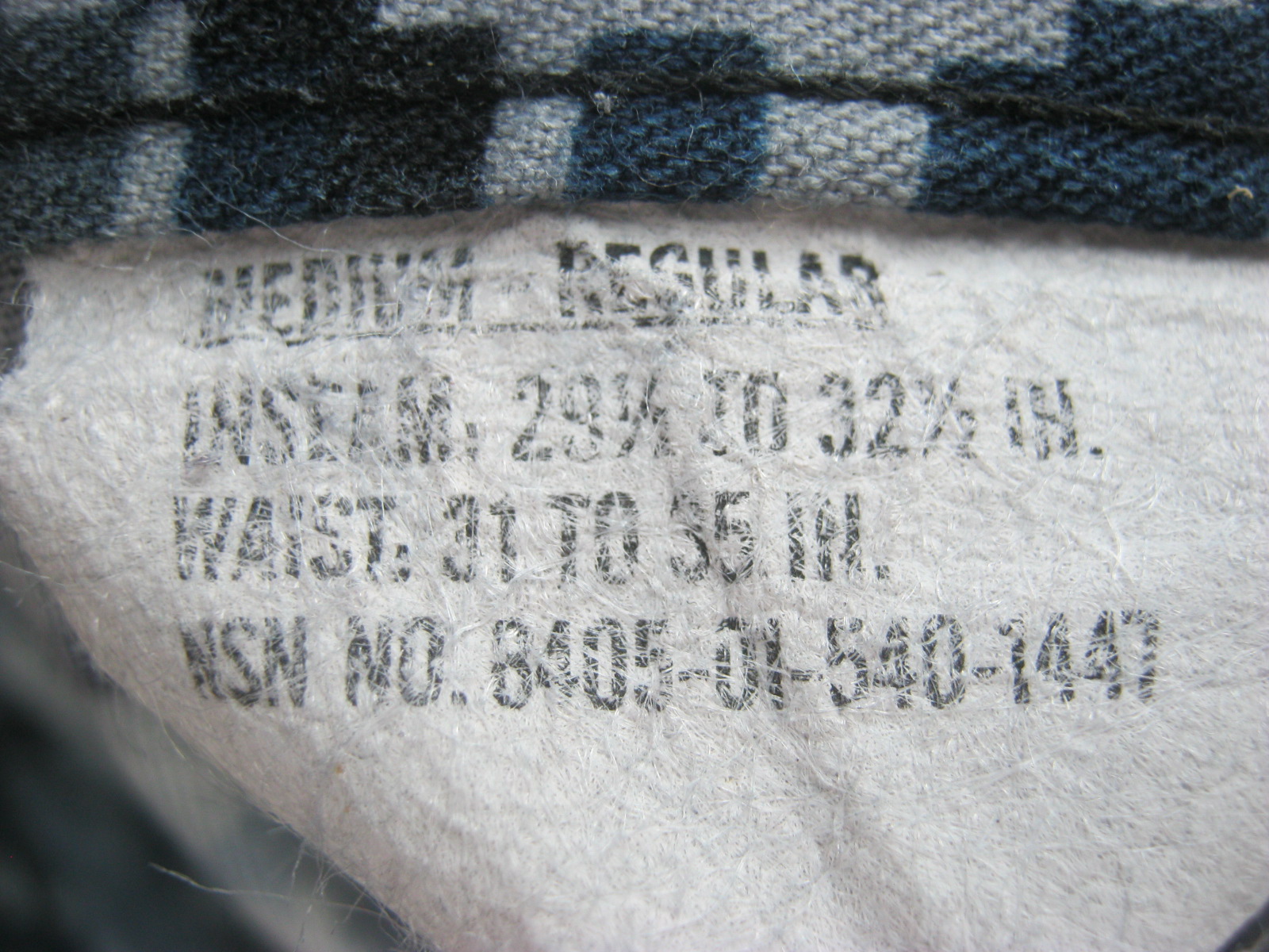 กางเกงทหาร USN