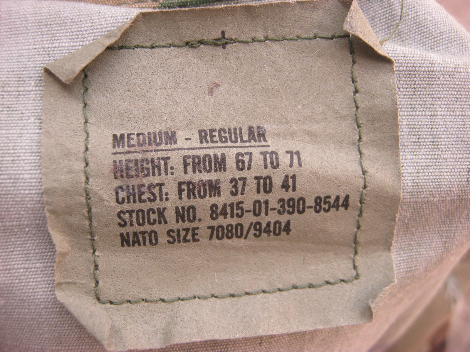 เสื้อ ลายพราง woodland ผ้าฝ้ายผสม Ripstop Medium Regular