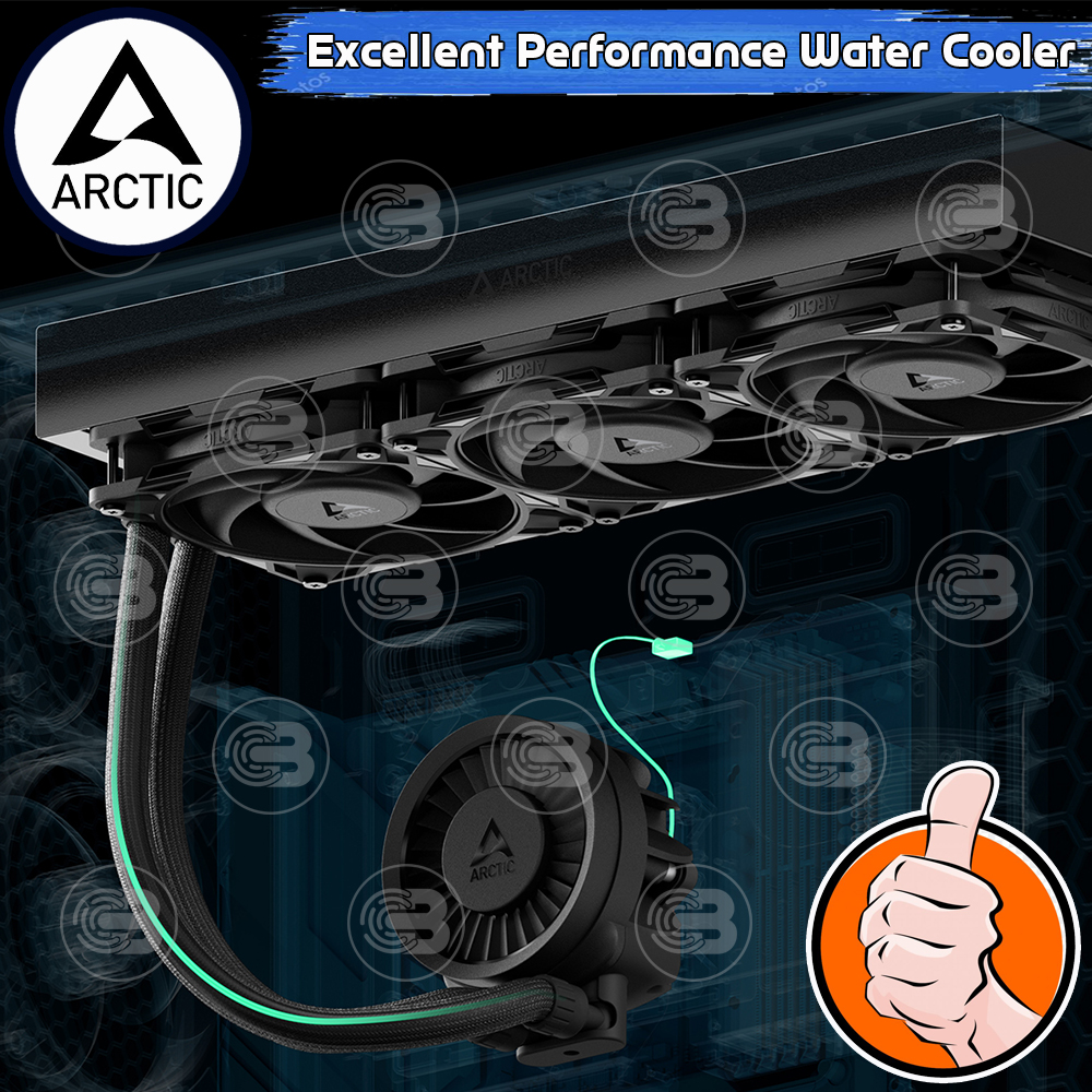 [CoolBlasterThai] ARCTIC Liquid Freezer III PRO 420 Black (All-In-One CPU Water Cooler) (LGA1851/1700/AM5/AM4)