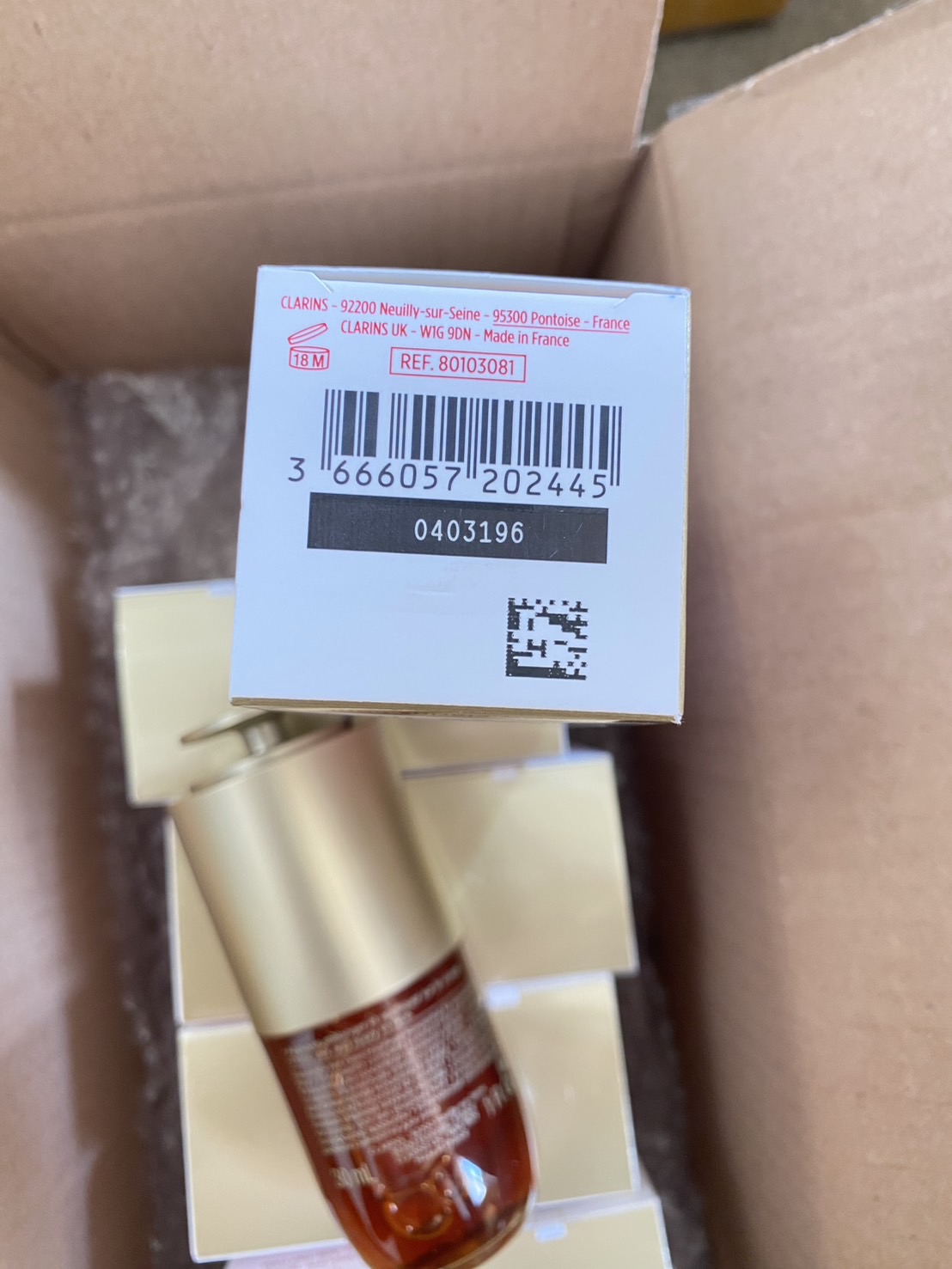 เซรั่มสูตรใหม่ 2024 CLARINS Double Serum [Hydric+Lipidic System] 30ml. ของแท้