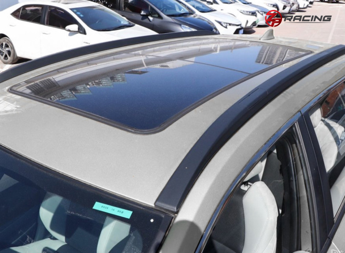 ราวหลังคา แรคหลังคา โตโยต้าครอส Roof Rack Toyota Corolla Cross วัสดุอลูมิเนียม