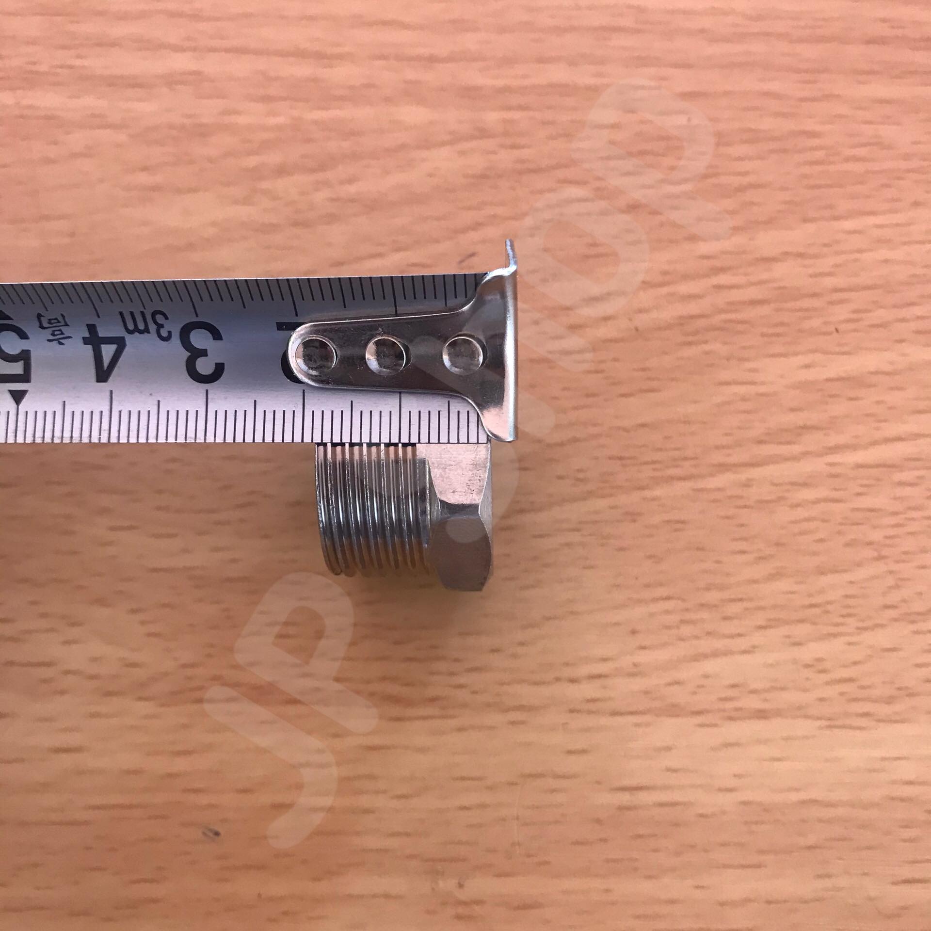 ข้อลดเหลี่ยม 6 หุน ลด 4 หุน สแตนเลส 304 #1218