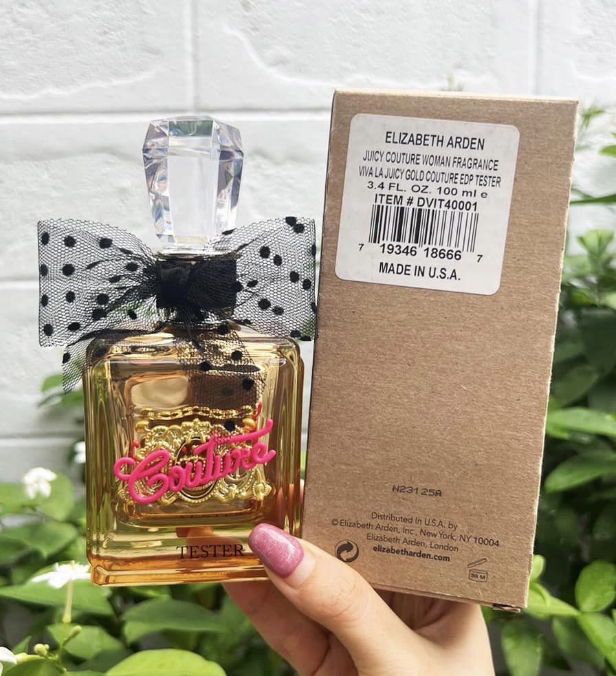 Juicy Couture Viva La Juicy Gold Couture EDP 100ml. [กล่อง/Tester] ของแท้ 100%