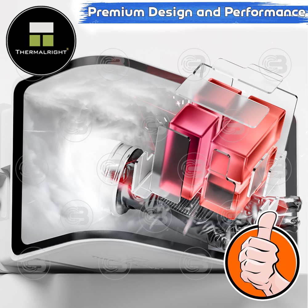 [CoolBlasterThai] Thermalright Wonder Vision 360 UB ARGB WHITE AIO Liquid CPU Cooler (AM5/LGA1851 Ready) ประกัน 6 ปี