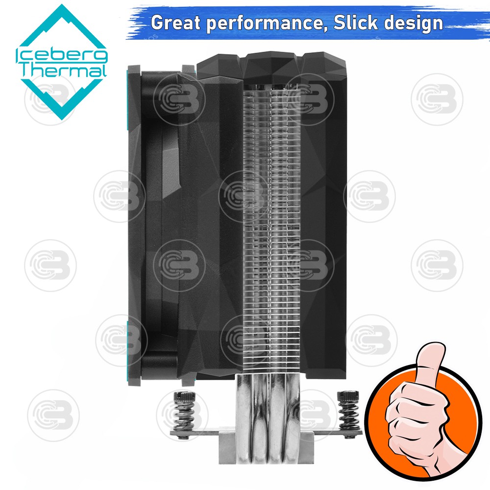 [CoolBlasterThai] Iceberg Thermal IceSLEET G4 OC Black Multi Compatible Tower CPU Cooler with A-RGB