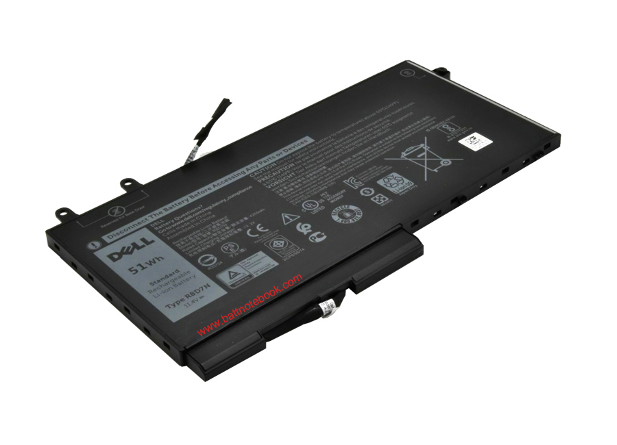 Battery DELL Latitude 5401 R8D7N 51Whr แบตเตอรี่โน๊ตบุ๊ค DELL Latitude 5401 แบตแท้ ตรงรุ่น ตรงสเปค รับประกันศูนย์ Dell Thailand ราคา พิเศษ