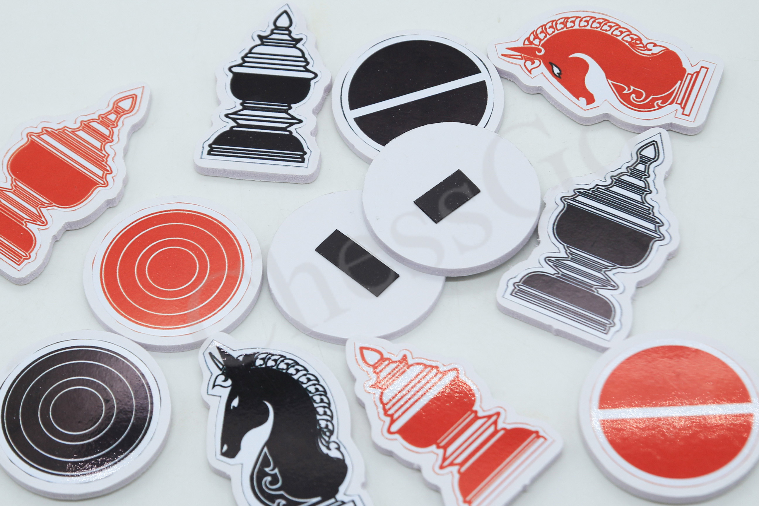 กระดานสาธิตหมากรุกไทยแม่เหล็ก