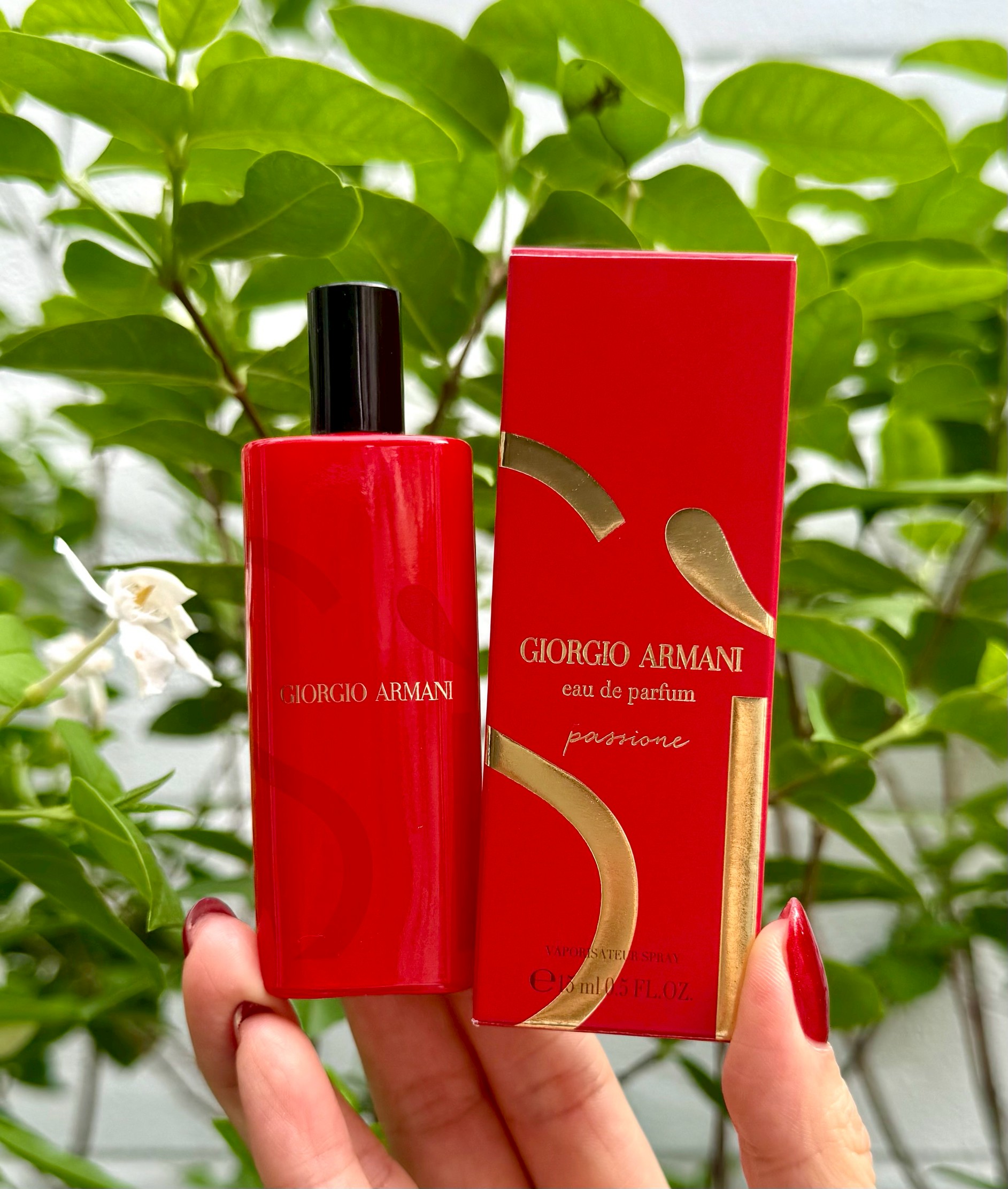 GIORGIO ARMANI Si Passione EDP 15ml. ซิแดง แพ็คเก็จใหม่ล่าสุด 2025 (1ขวด)