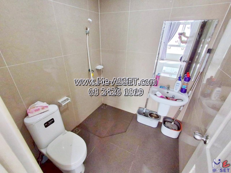 ขายทาวน์โฮม โซนนิมิตรใหม่ หทัยราษฎร์ เชื่อมมีนบุรี รามอินทรา ใกล้แฟชั่นไอส์แลนด์ ซาฟารีเวิลด์ ตลาดหทัยมิตร รถไฟฟ้าสีชมพู : มบ.เมดิโอ้นิมิตรใหม่ Medio Nimitmai : 2 ชั้น 25.6 ตร.วา