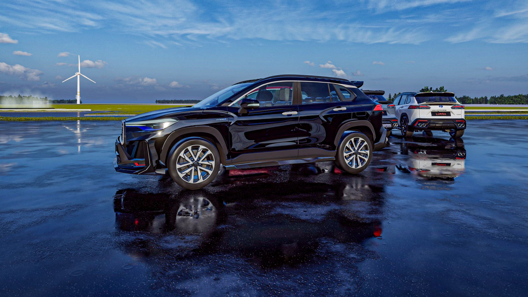 ชุดแต่ง Toyota Corolla Cross LUMGA