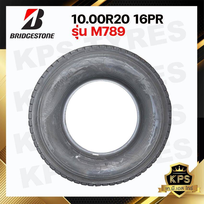 ยางรถบรรทุกเรเดียล 10.00R20 16PR ยี่ห้อ Bridgestone รุ่น M789