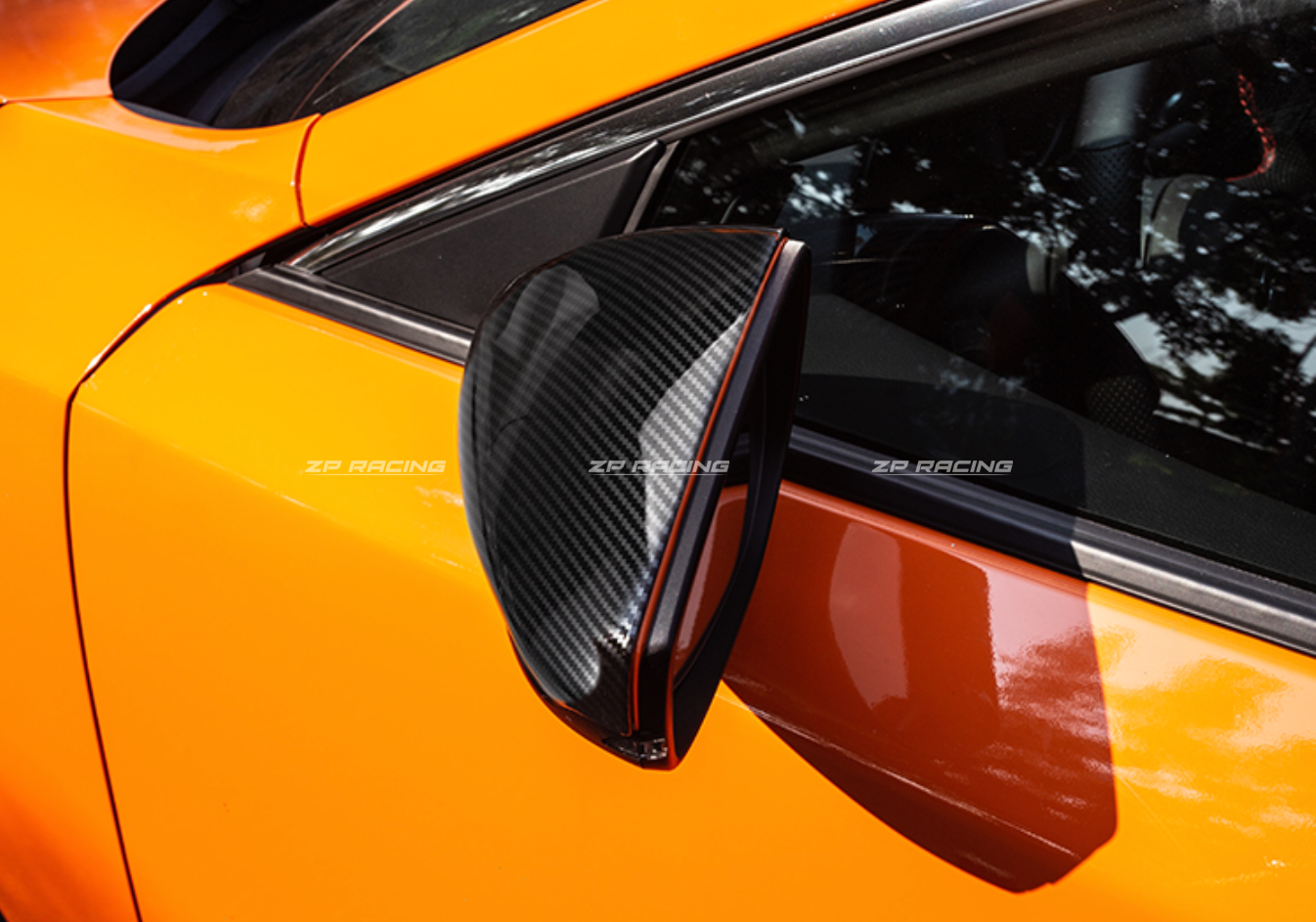 ครอบกระจกข้างลาย Carbon Mazda 3