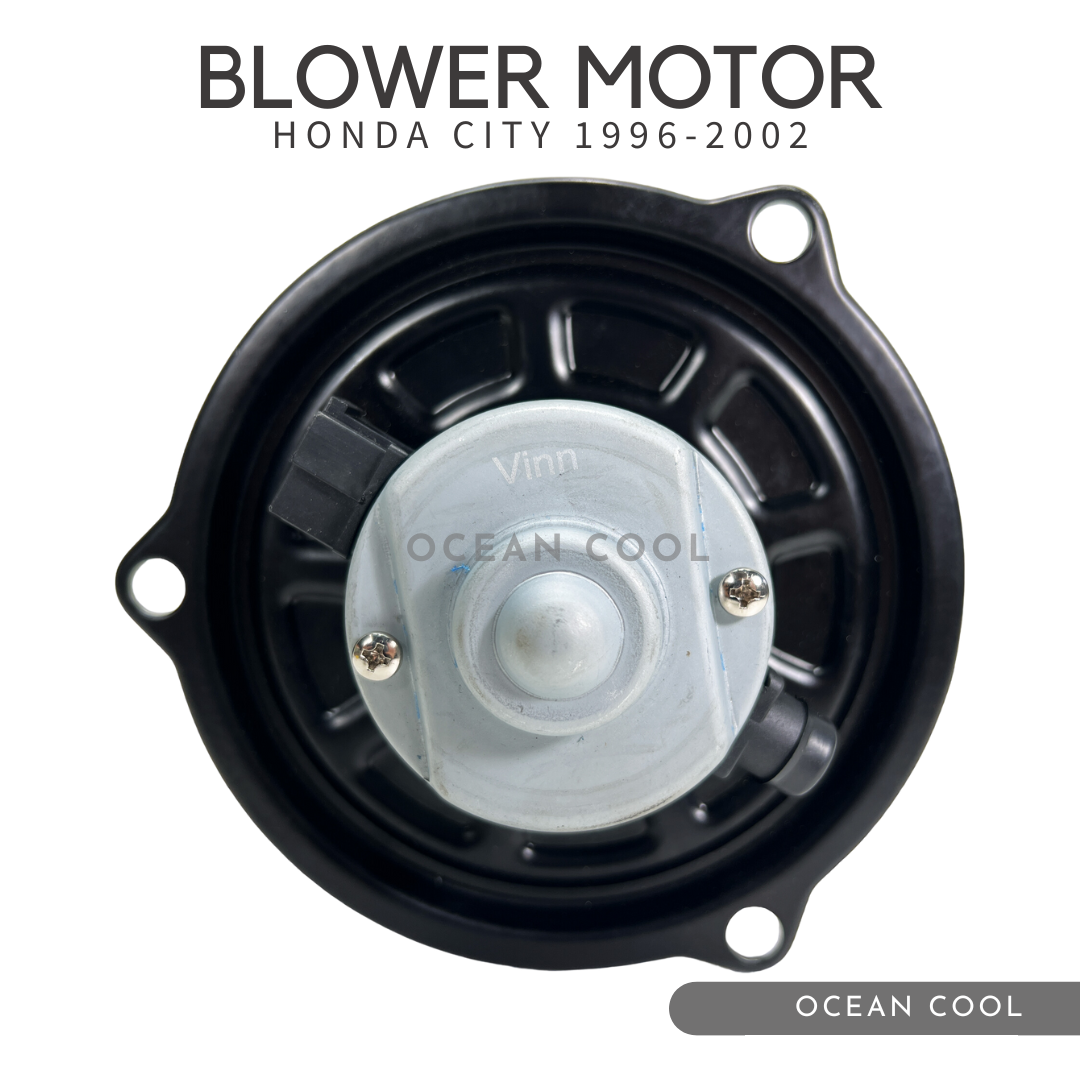 โบลเวอร์ มอเตอร์ ฮอนด้า ซิตี้ 1996 - 2002 ป่า พัดลมแอร์ โบเวอร์ Blower Motor HONDA CITY 1997 1998 1999 2000 2001 BW0030 อะไหล่ แอร์ รถยนต์