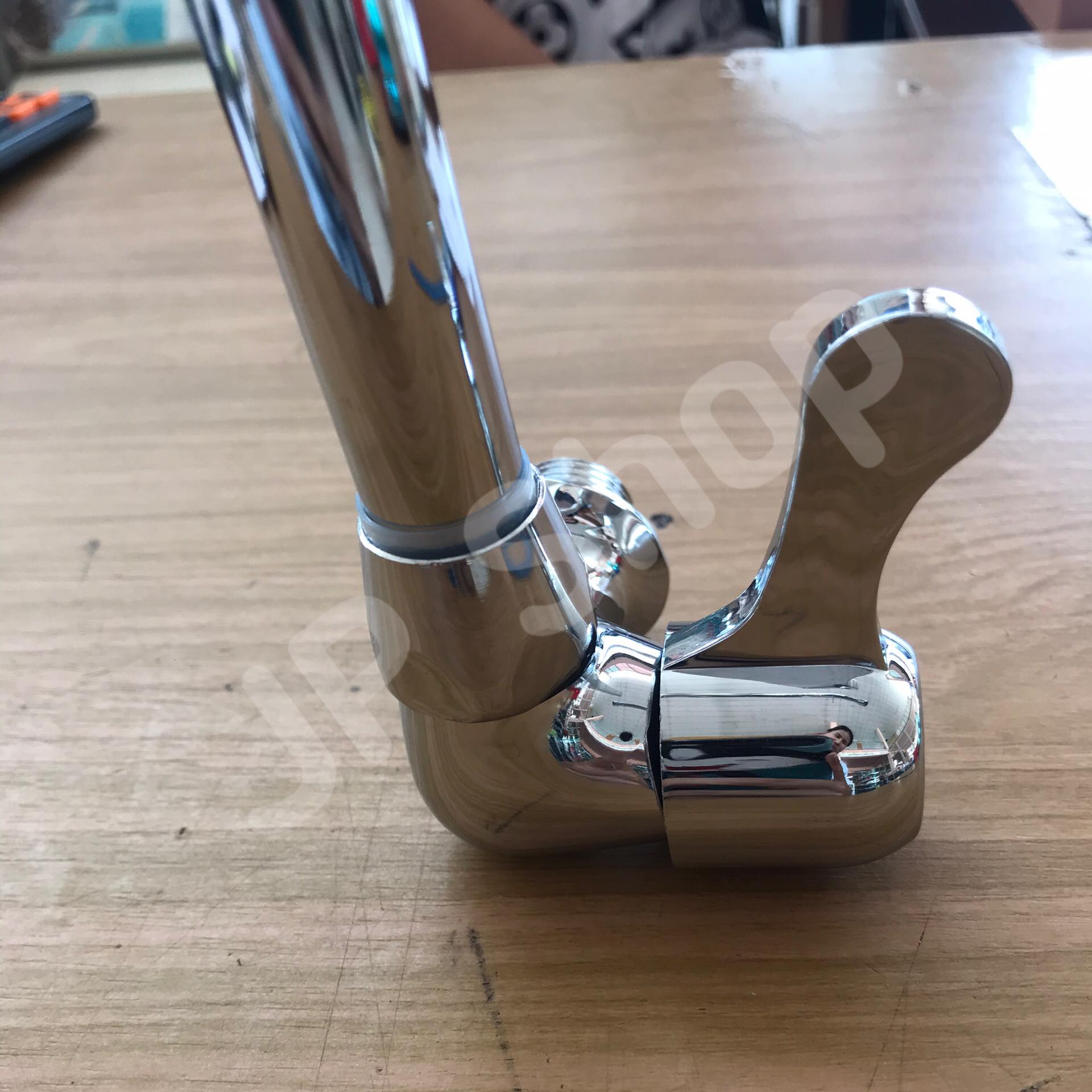 ก๊อกน้ำซิงค์สแตนเลส แบบนอน ก๊อกน้ำ ก๊อกน้ำซิงค์หมุนได้ ก๊อกน้ำซิงค์ 01 ขนาด 4 หุน #01190