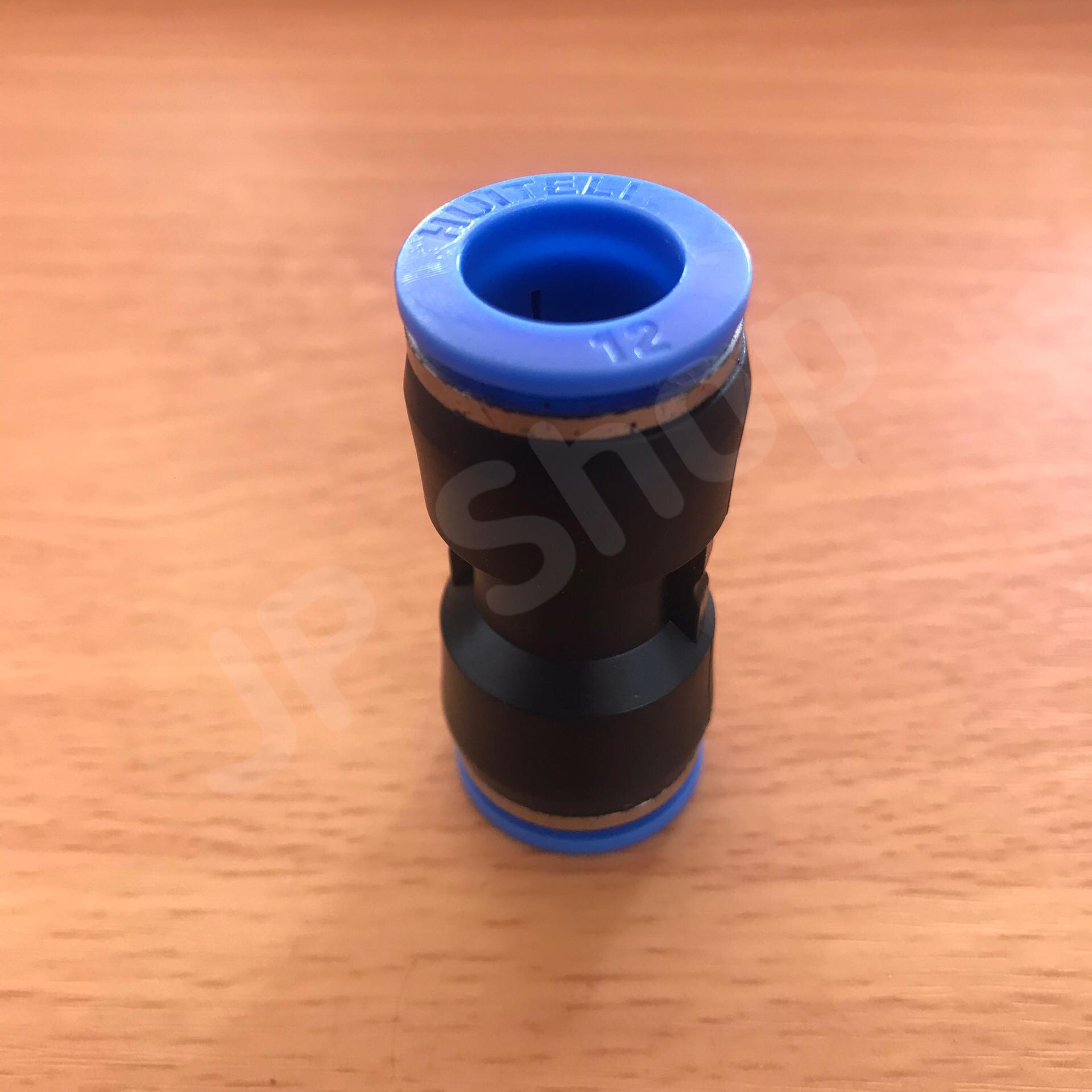 ข้อต่อลม PU 12 มม.-ต่อตรง ฟิตติ้งสายลม ต่อสายลม 12 มม. #0012