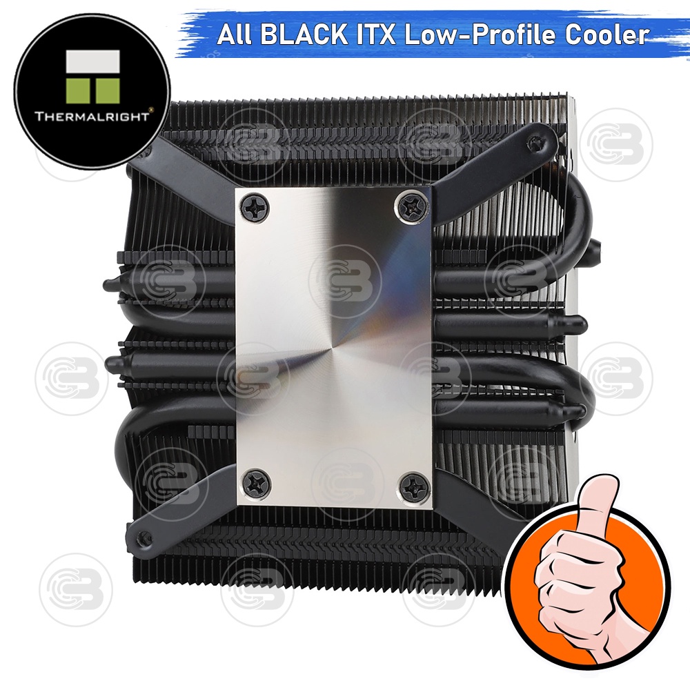 [CoolBlasterThai] Thermalright AXP90 X53 Black Low-Profile CPU Cooler with 4 Heatpipes (AM5/LGA1851 Ready) ประกัน 6 ปี